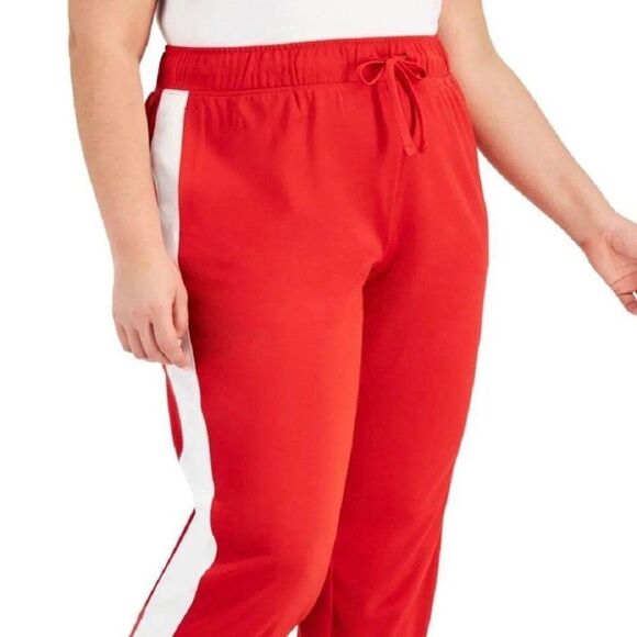 NWT ID IDEOLOGY Tricot Colorblocked Joggers - Picture 2 of 10